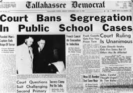 Today in History- Brown v. Board of Education Decision.