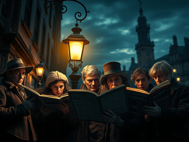 The Dark Allure of Penny Dreadfuls: A Victorian Sensation